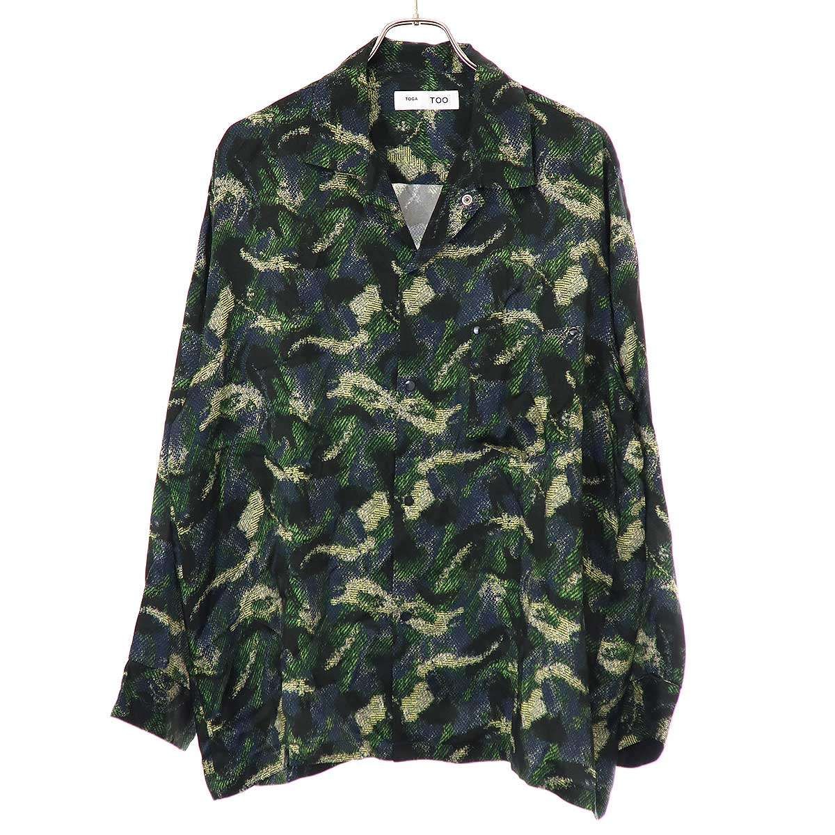 TOGA TOO トーガ トゥ 24AW INNER PRINT SHIRT インナープリントシャツ 