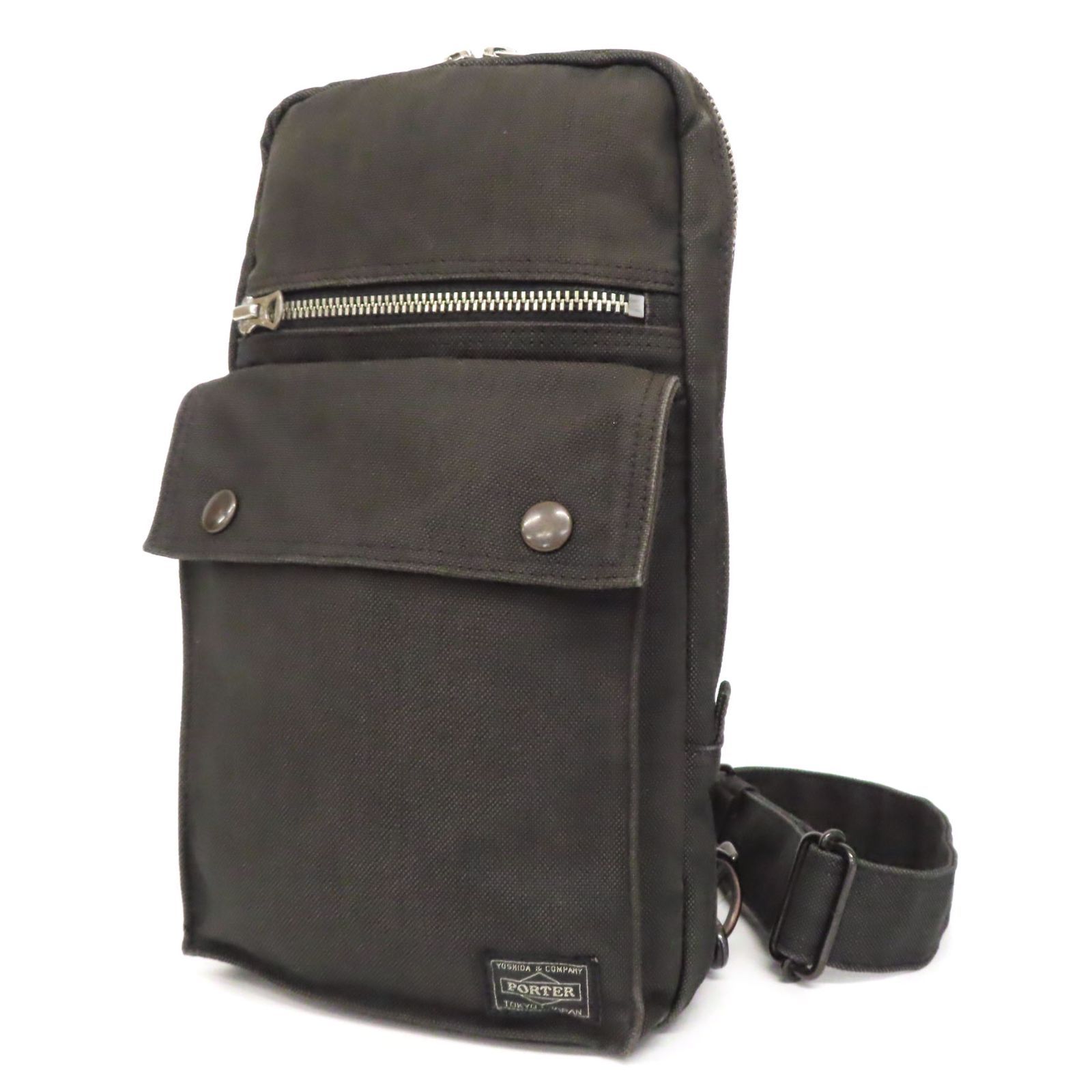 ポーター スモーキー ワンショルダー ボディバッグ ブラック ボディ
