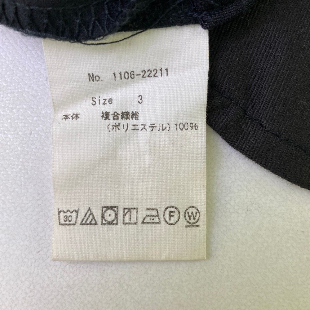 サイズ：3 CPG GOLF シーピージーゴルフ スカート ブラック系