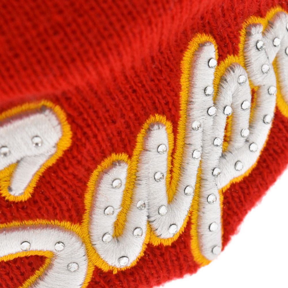 シュプリーム New Era Script Beanie 黄色-