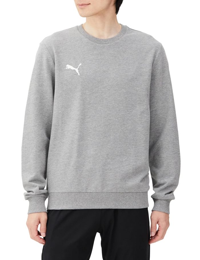 得価，豊富な 【新品・2営業日で発送】PUMA プーマ TEAMGOAL_カジュアル_クルーネック (659332) 色 : MEDIUM_GY_H サイズ : XL その他