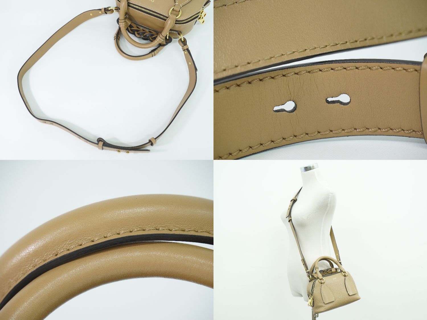 本物 クロエ Chloe ダリア スモール 2WAY ショルダーバッグ  