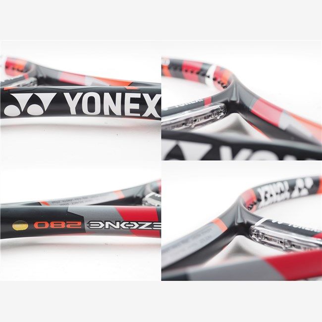 中古 テニスラケット ヨネックス イーゾーン 280(ブラック) (G2) YONEX EZONE 280(BLK) (c25060386c) 中古 テニスラケット ヨネックス イーゾーン 280(ブラック) (G2