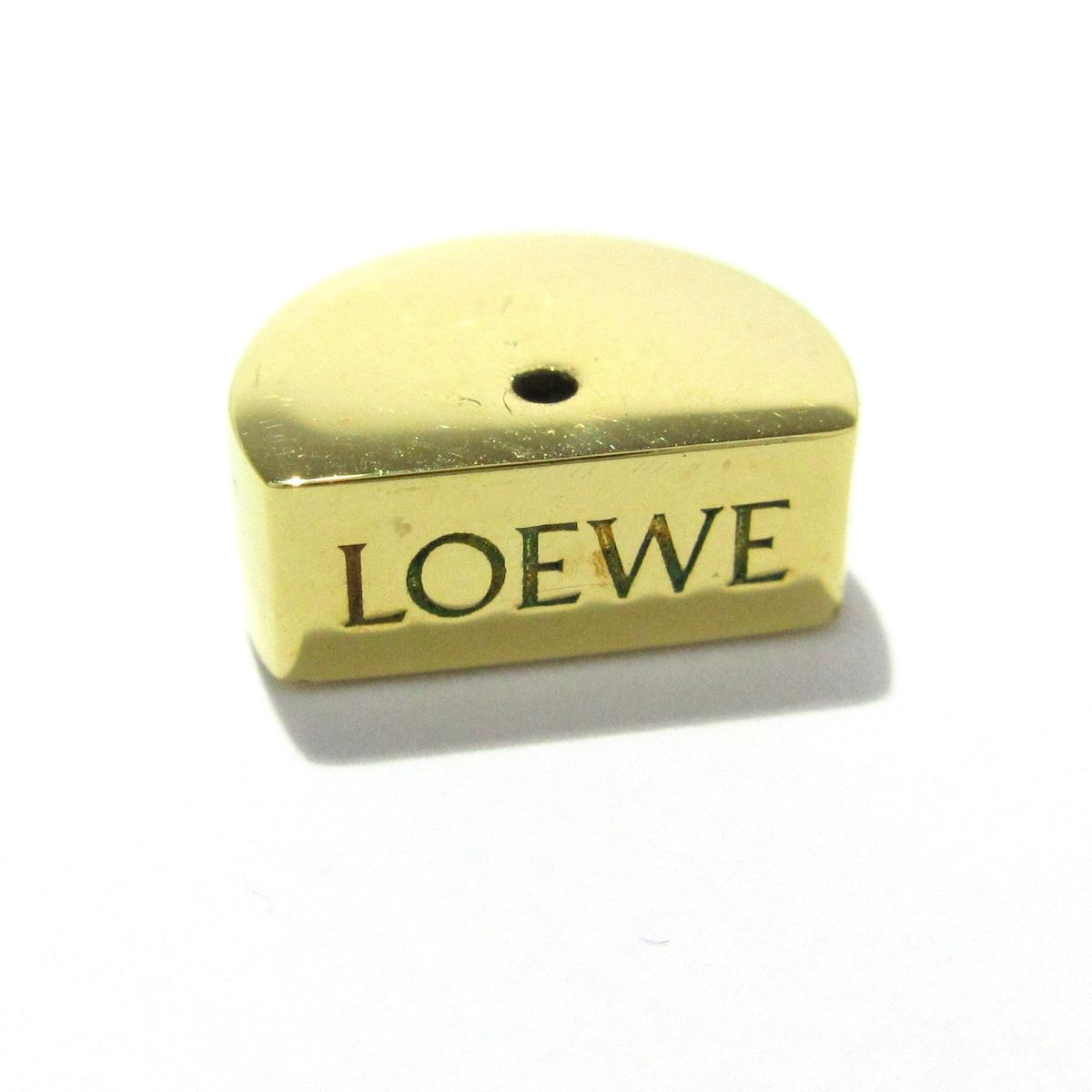 LOEWE(ロエベ) ピアス美品 - J647239X31 金属素材 ゴールド アナグラム ...