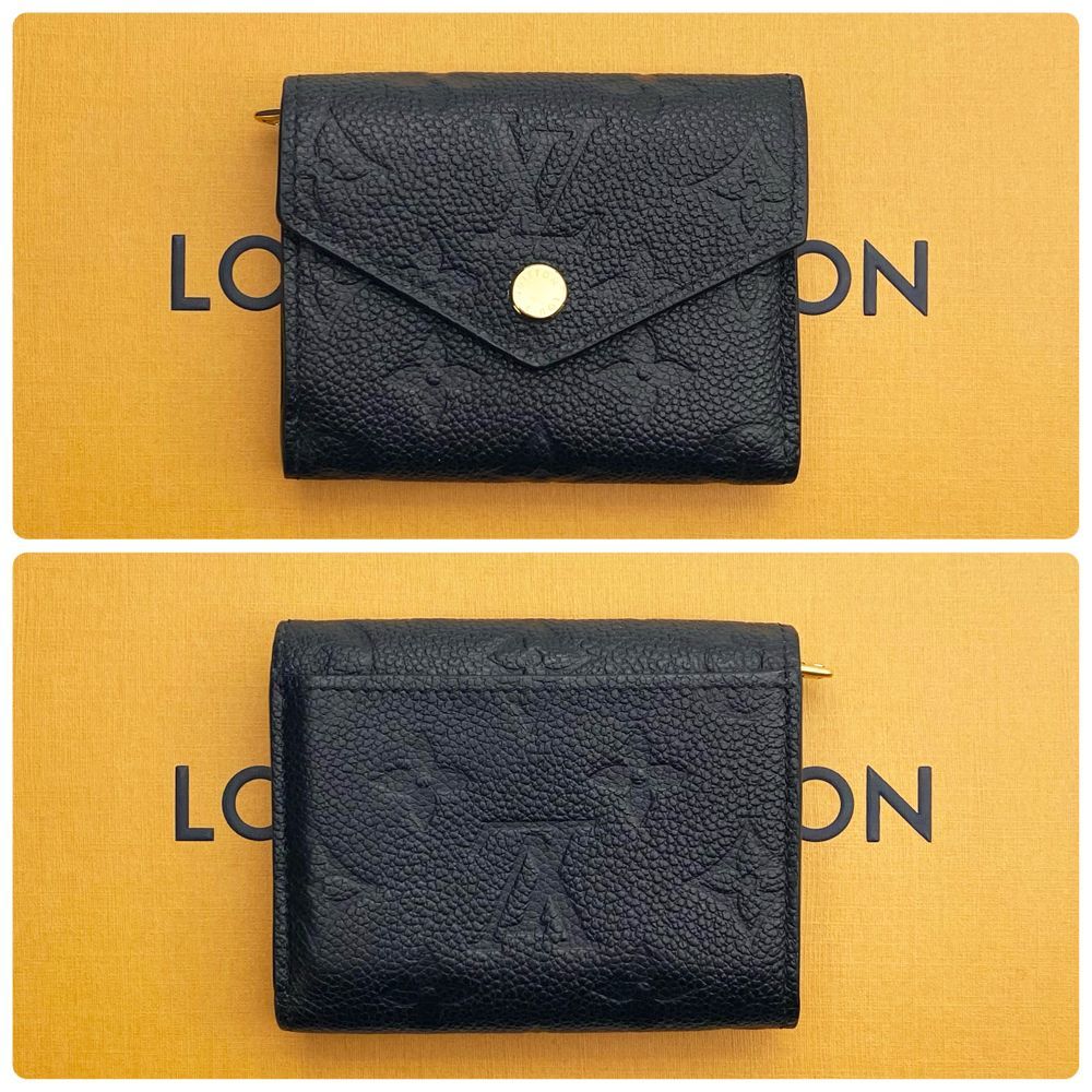 極上美品】ルイヴィトン LOUIS VUITTON モノグラム アンプラント ポルトフォイユ・ゾエ ノワール M62935 RFID ICタグ  送料無料 送料込み - メルカリ