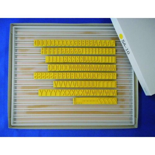 テクノマーク 活字ＳＡ−１０ 英字セット