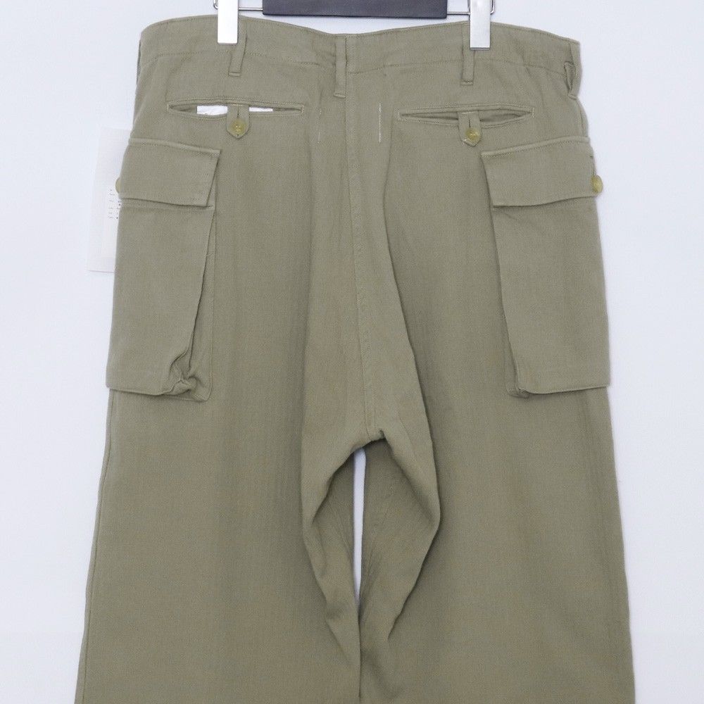 未使用 INNAT HBT CARGO TROUSERS サイズ2 カーキ INNAT07-P03 HBT INNAT CARGO