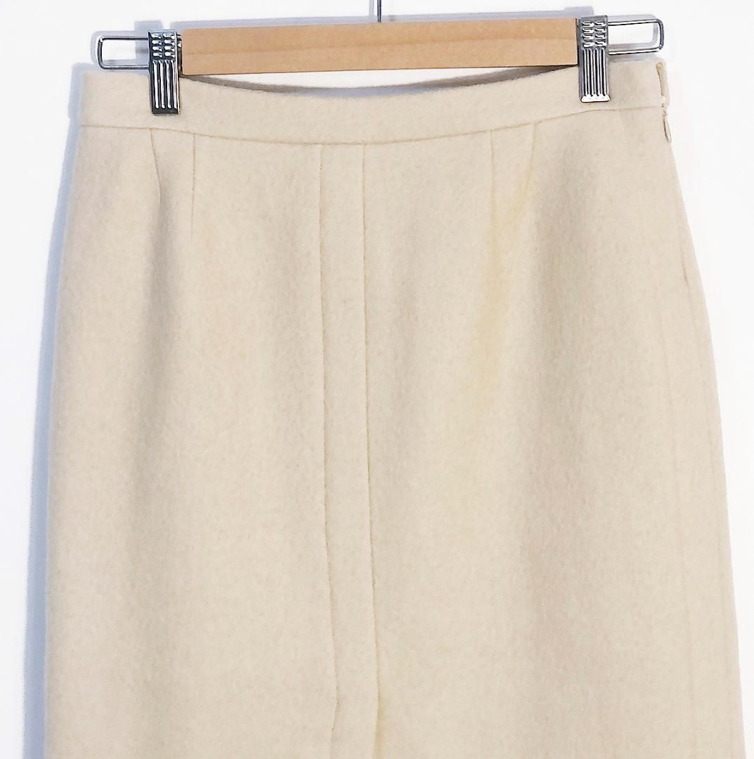 高品質 15AWメゾンマルジェラ ウール スリットスカート イタリア製