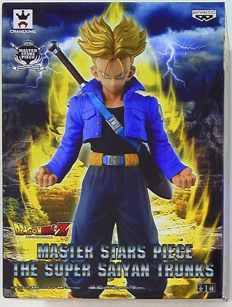 バンプレスト ドラゴンボールZ MASTER STARS PIECE THE SUPER SAIYAN TRUNKS 超サイヤ人トランクス