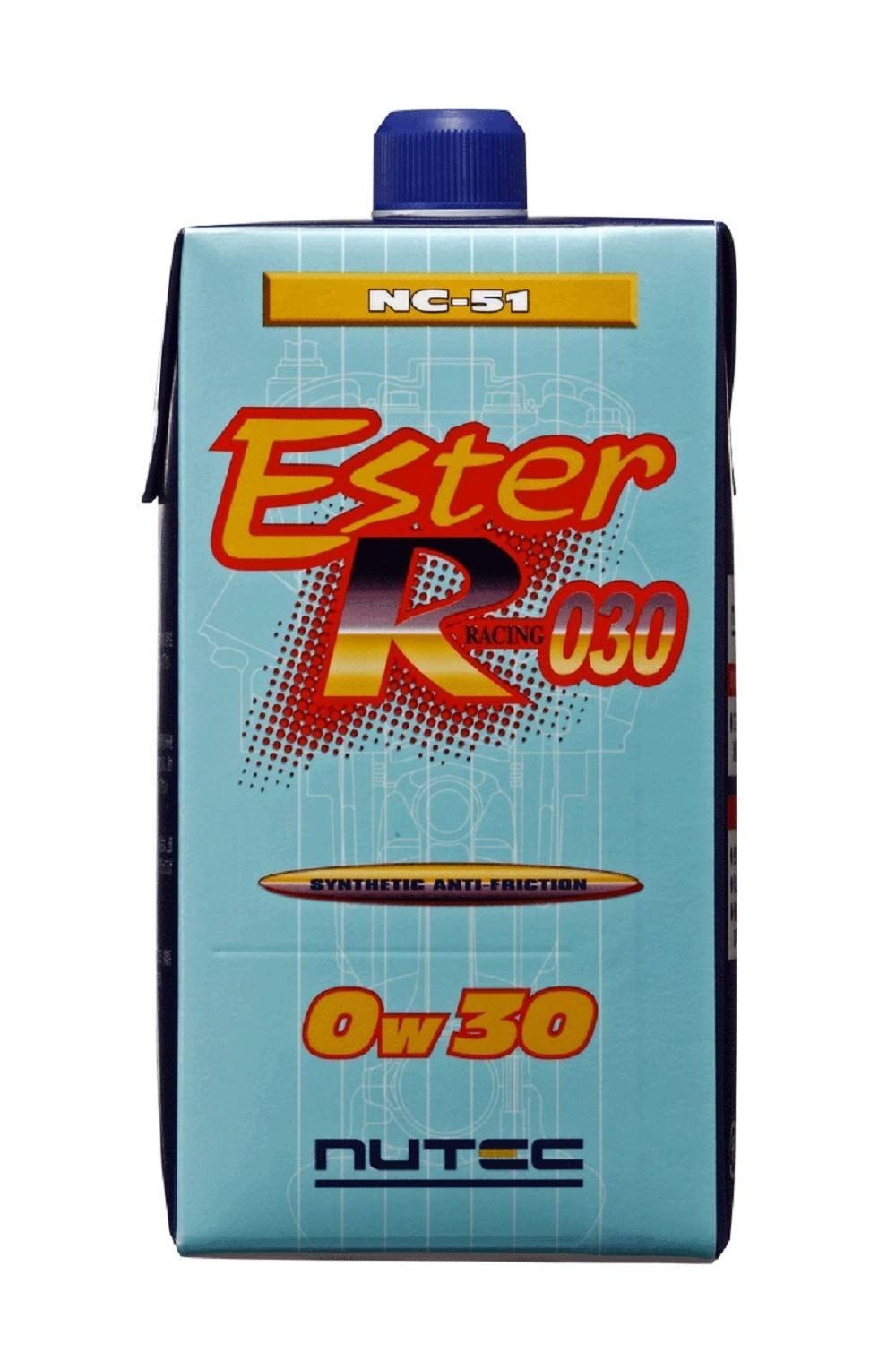 0W30 1l NC-51 RACING ESTER 450351 エンジンオイル NUTEC(ニューテック)