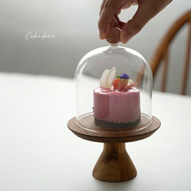 ガラスドーム100(直径 10cm ミニ ケーキドーム 小さい サイズ