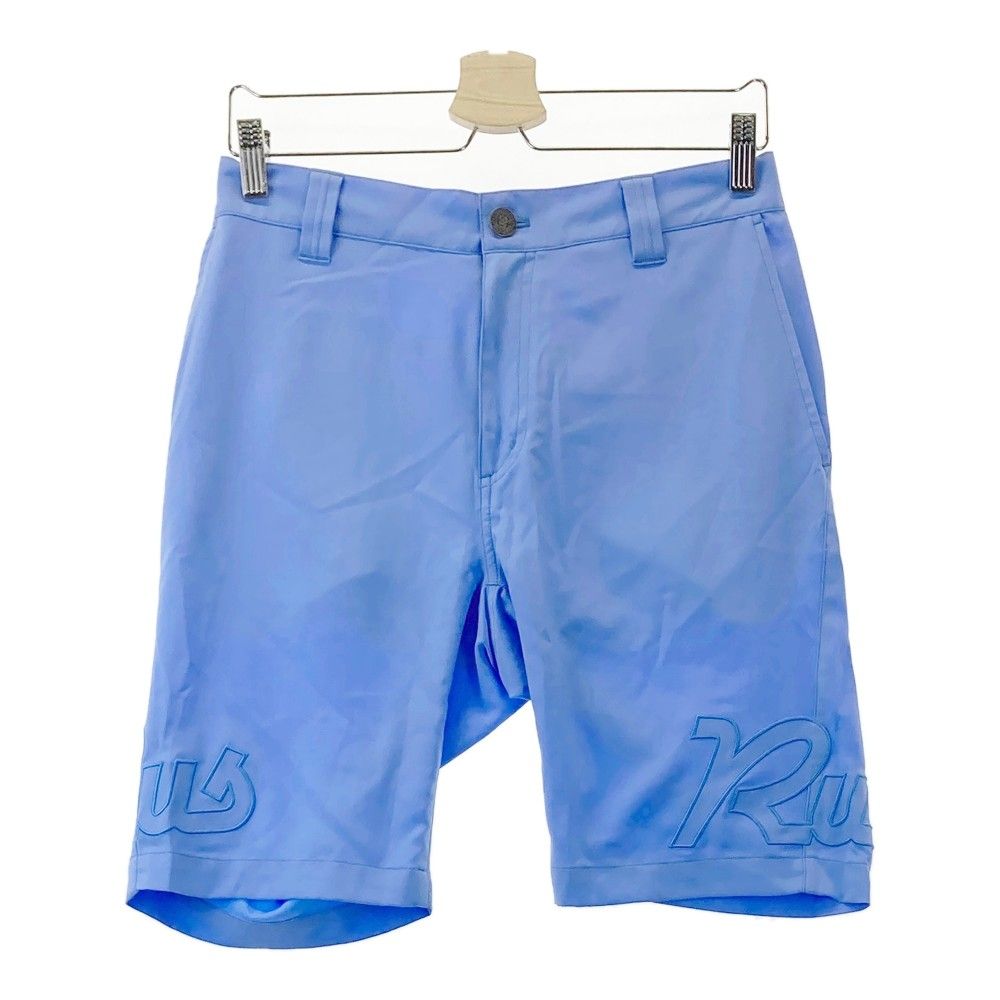 【美品】RUSSELUNO ラッセルノ モノトーン ルチャ柄 ハーフパンツ サイズ：4 RUSSELUNO ラッセルノ ハーフパンツ ルチャ ブルー系