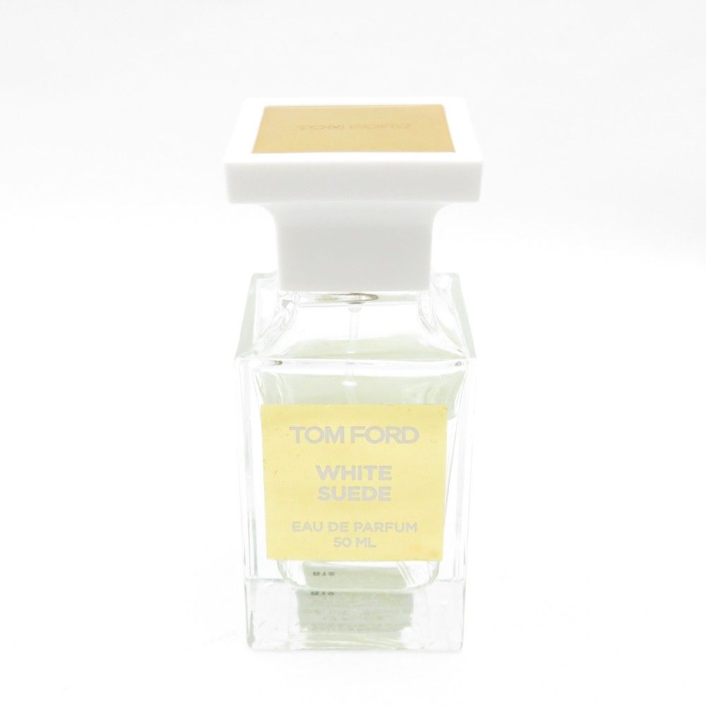 美品 TOMFORD トムフォード ホワイト スエード オードパルファム スプレイ 香水 30ml BT1816AN