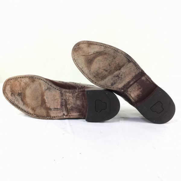 試着交換OK！Loake ローク フルブローグ ウイングチップシューズ