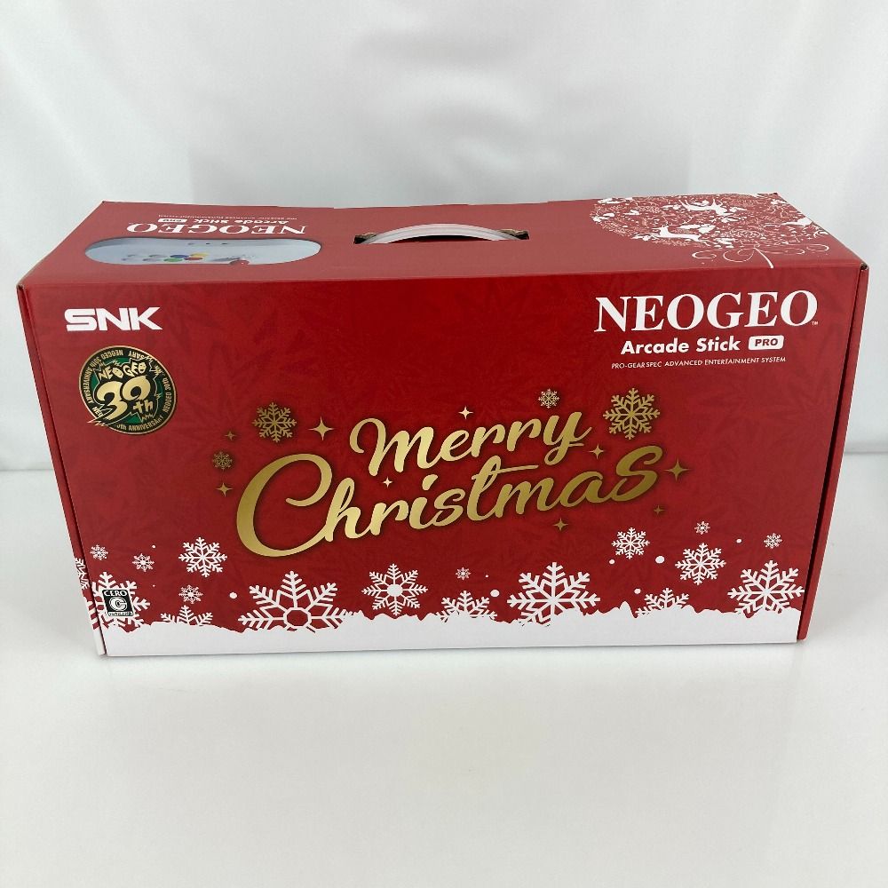 05w15782T NEOGEO ネオジオ アーケードスティック プロ Arcade Stick Pro クリスマス 版 ＊通電 済み＊ ゲーム 品