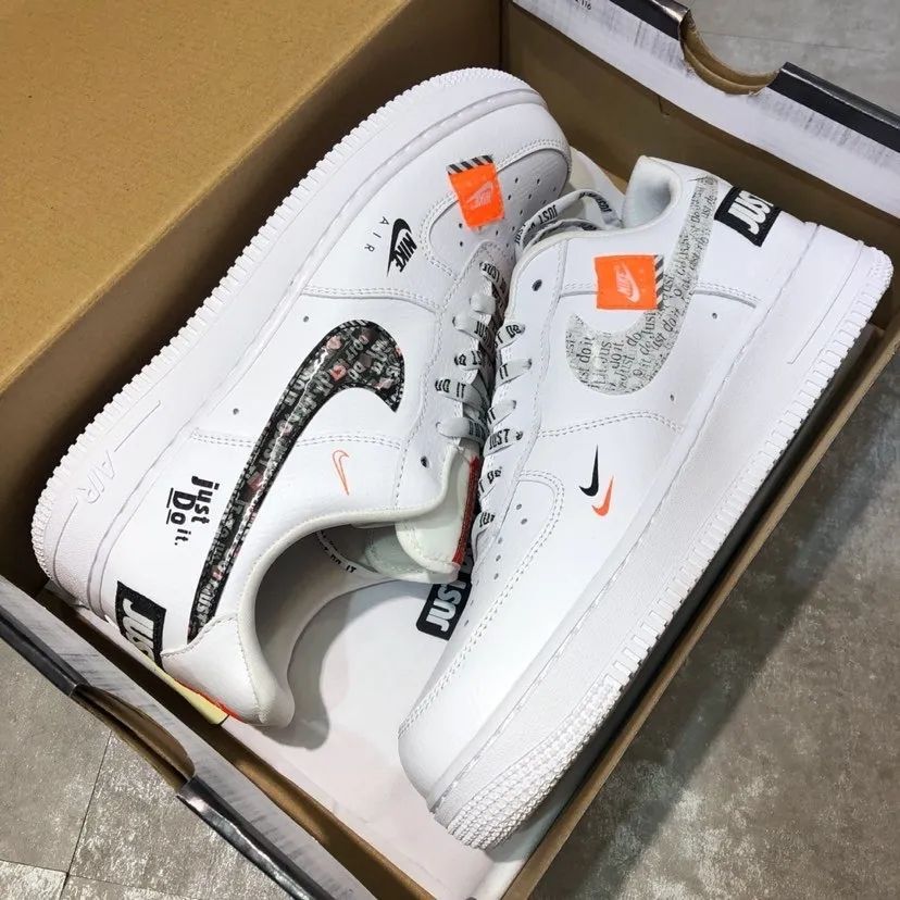 Nike ナイキ エアフォース1 ロー NIKE AIR FORCE 1 07 プレミアム Just Do It ホワイト ナイキ メンズ レディース  スニーカー ランニングシューズ AR7719-100 - メルカリ