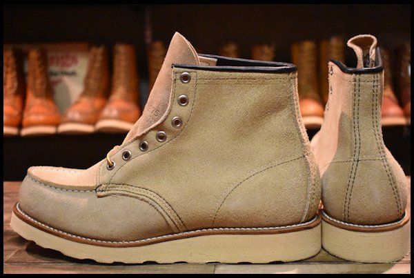 7D redwing レッドウィング 8173 スエード モックトゥブーツ