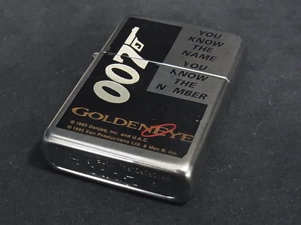 □美品□ZIPPO ジッポー ヴィンテージ 1996年製 007 ゴールデン