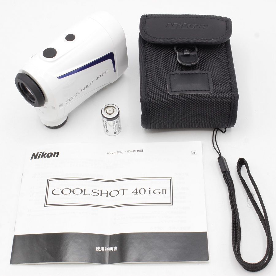 美品！Nikon「COOLSHOT 40i」ゴルフ用レーザー距離計 Nikonレーザー