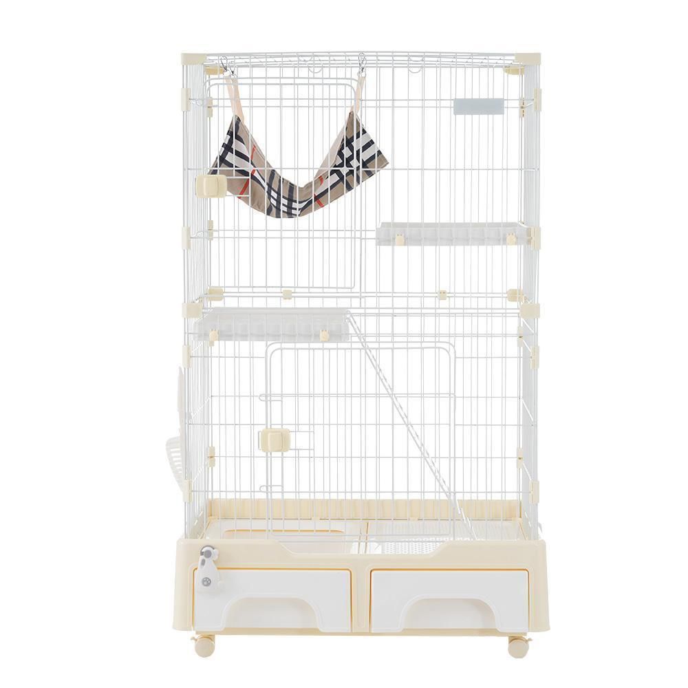 ※美品※PETEPELA(ぺテぺラ) 猫 大型 3段 ホワイトキャットケージ Amazon.co.jp: PETEPELA(ぺテぺラ) 猫 ケージ 大型 3段 広い 2段