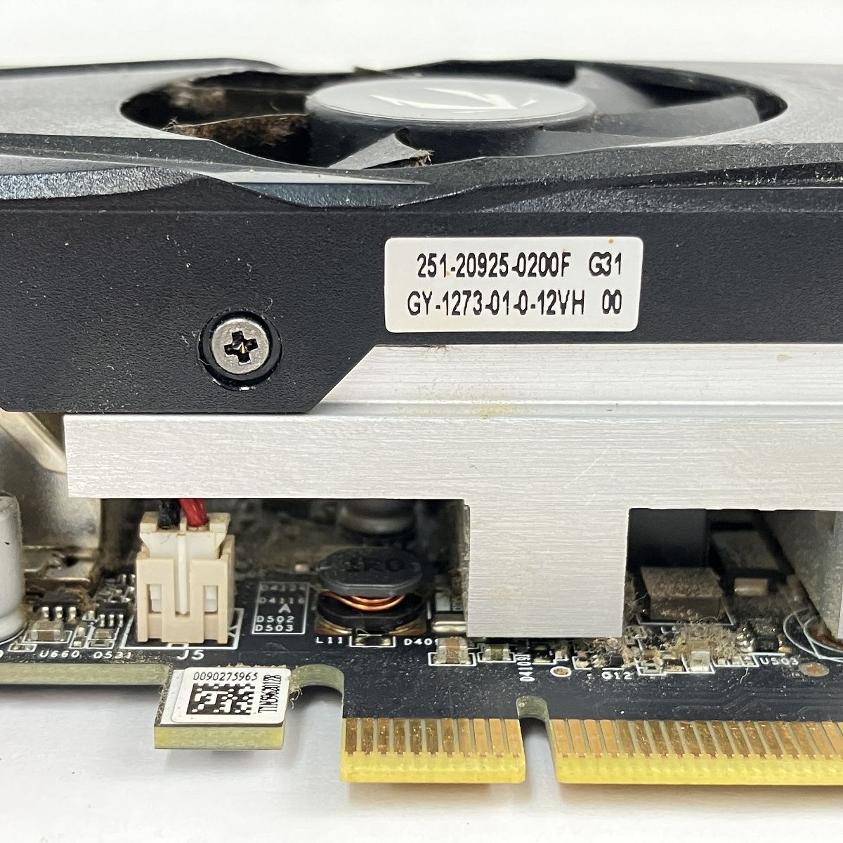 新しいスタイル ジャンク ZOTAC GDDR6 128BIT 4GB LP 1650 GTX GeForce GAMING グラフィックボード・グラボ・ビデオカード