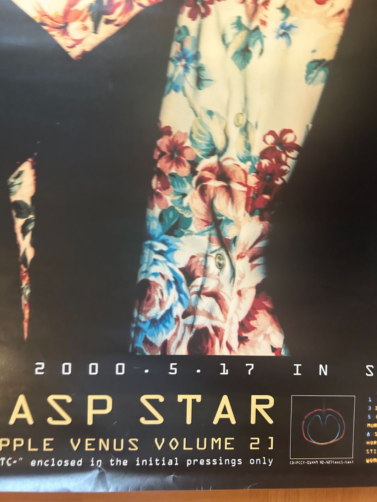 XTC / Wasp Star 2000年 アルバム・プロモーション用ポスター B2