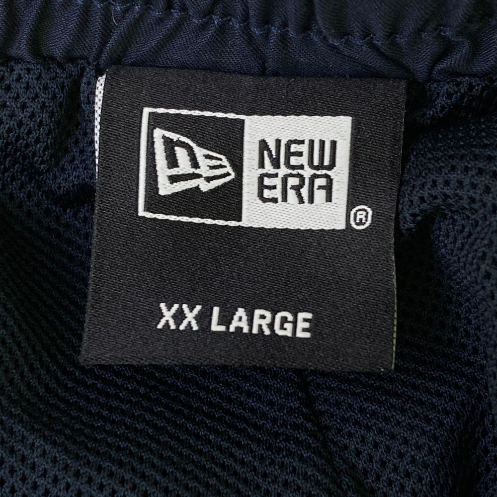 サイズ：XX LARGE NEW ERA ニューエラ  裏メッシュ ハーフパンツ  ネイビー系 [240101500325] ゴルフウェア メンズ ストスト サイズ：XX LARGE NEW ERA ニューエラ 裏メッシュ ハーフパンツ