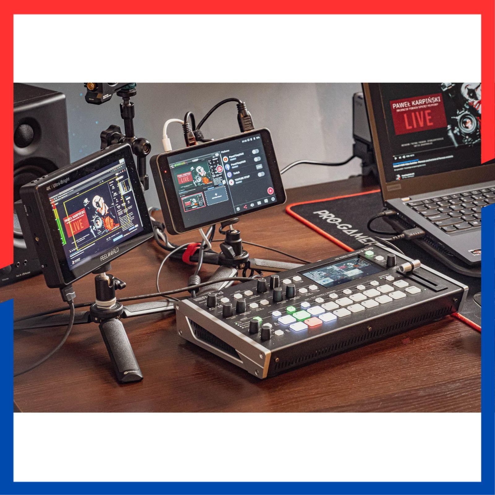 YoloBox　ほぼ新品　ライブストリーミングエンコーダー システムファイブ、小型のライブストリーミングエンコーダー