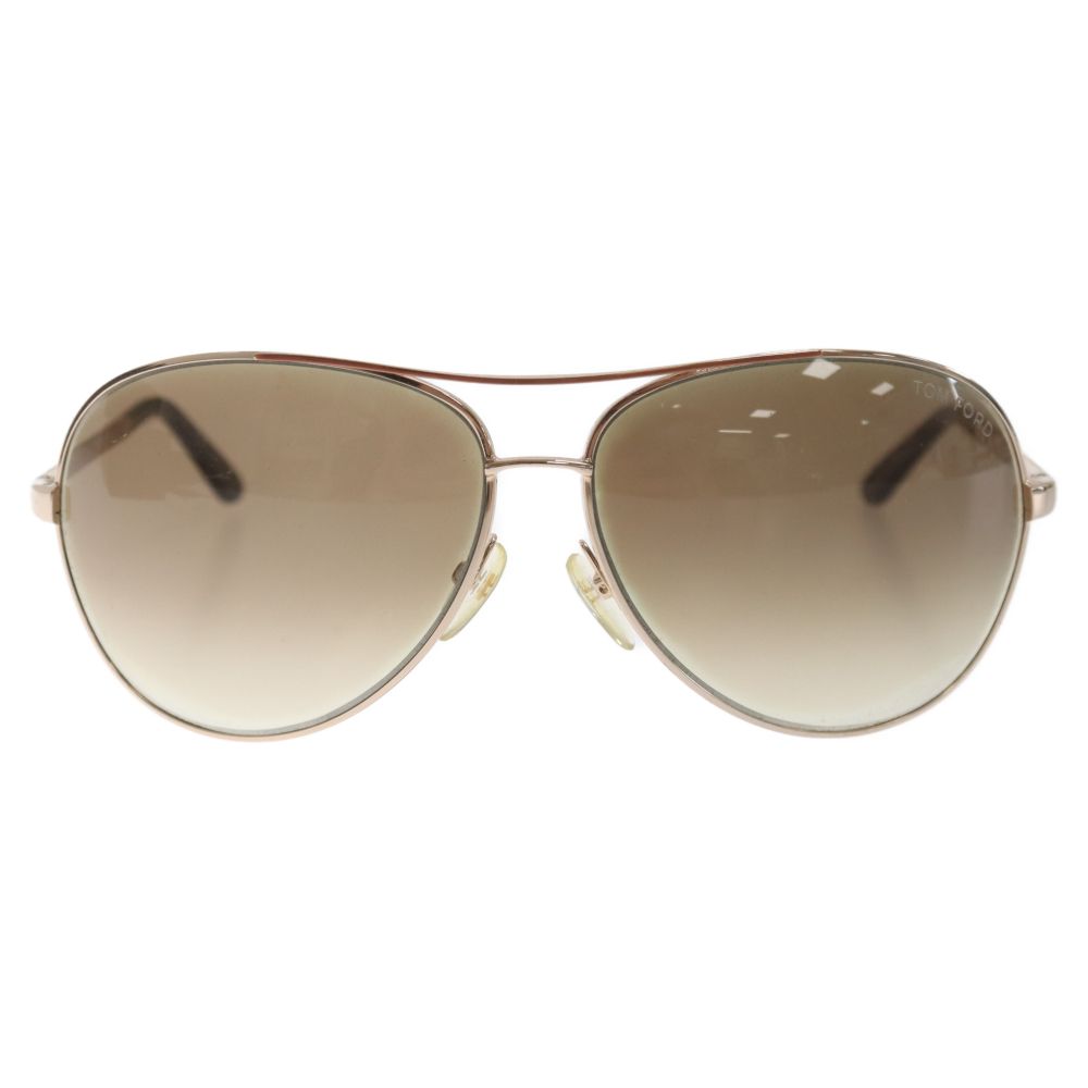 美品⭐︎トムフォード　Charies TF35 772 62ロ12 130 TOM FORD Men's Aviator Sunglasses Charles TF35 772 62-12-130