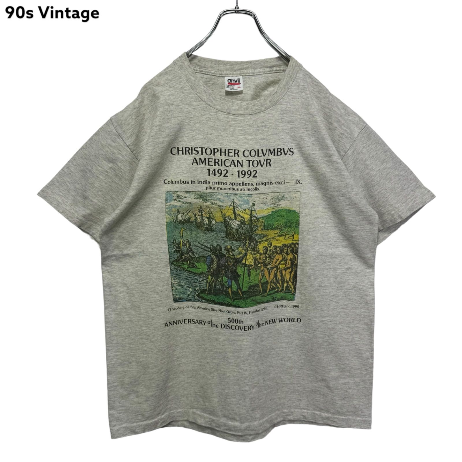 90s vintage USA製 Christopher Columbus 500th クリストファー 