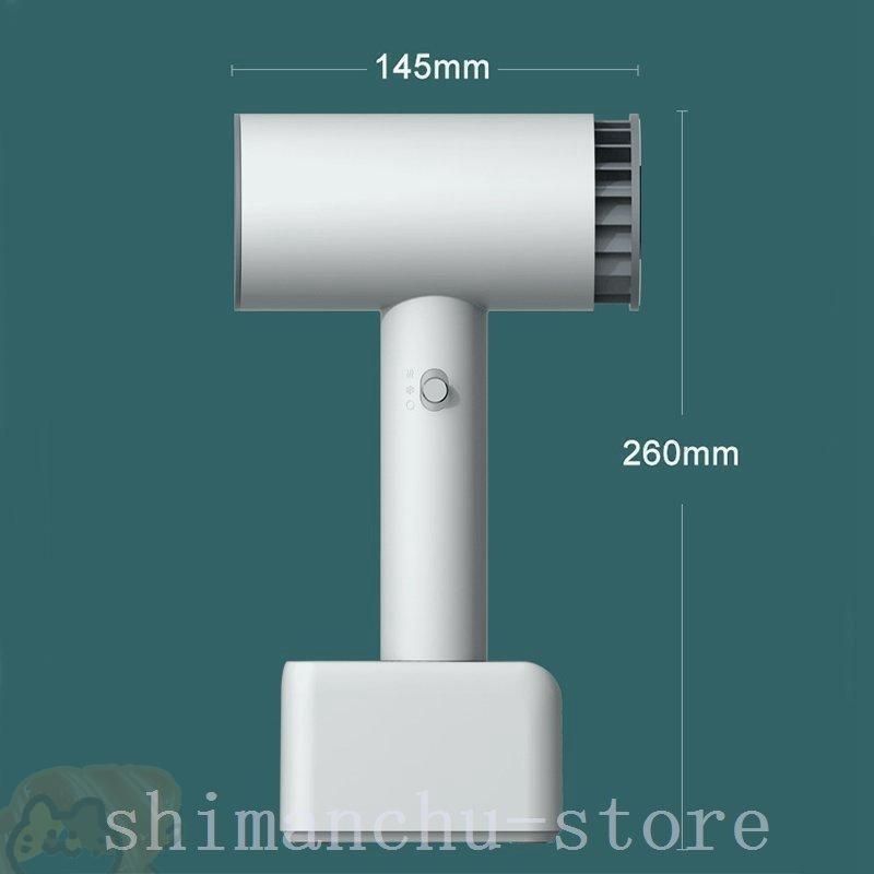 ドライヤー コードレス ヘアドライヤー 温風 充電式 収納式 コンパクト 持ち運び便利 簡単充電 ノズル取り外し ヘアーサロン スタイリング