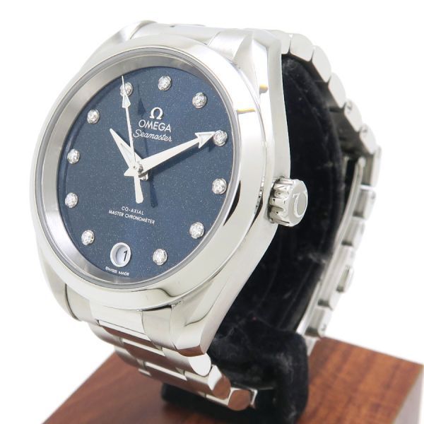 オメガ シーマスターアクアテラ150M コーアクシャル 34mm 220.10.34.20.53.001 レディース 腕時計 Aランク