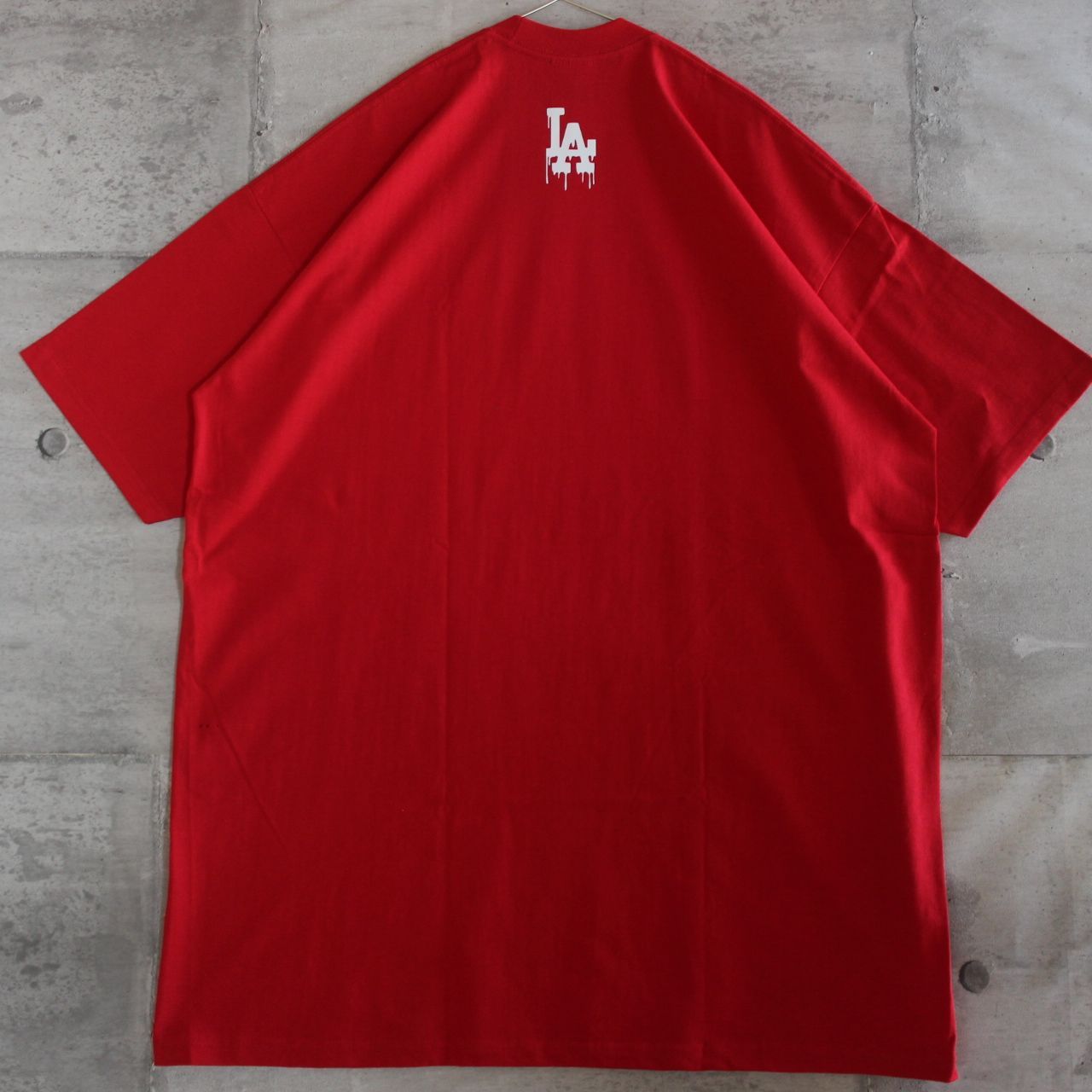 【LA直輸入】PRO CLUB "Crenshaw" RED 6.5oz HEAVYWEIGHT TEE XLT～5XLT プロクラブ