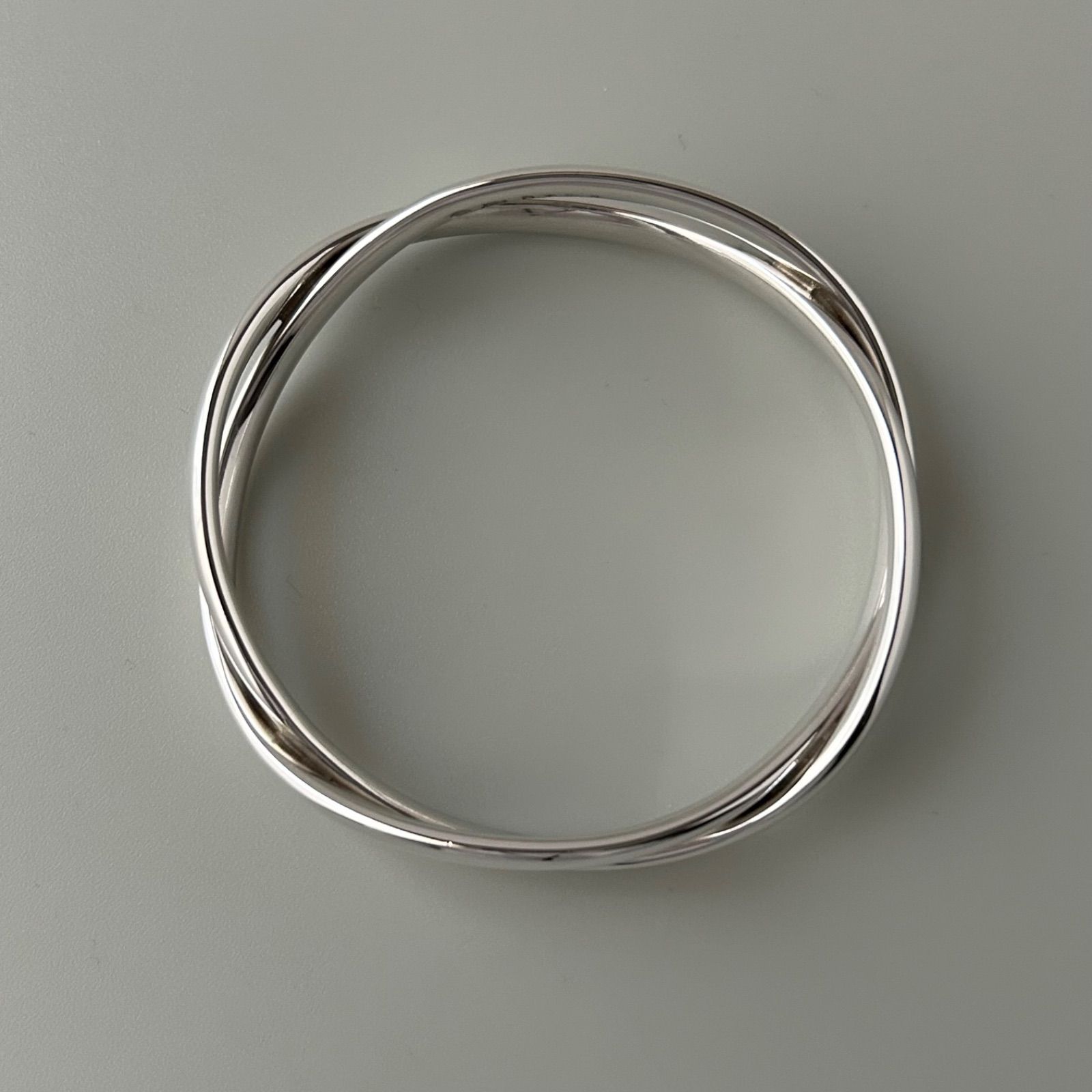 ジョージジェンセン バングル 237B ダブル ツイスト AG925 いわな様 ジョージジェンセン バングル 237B ダブル ツイスト