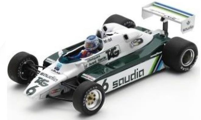 Williams FW08 No.6 3rd German GP 1982 Keke Rosberg