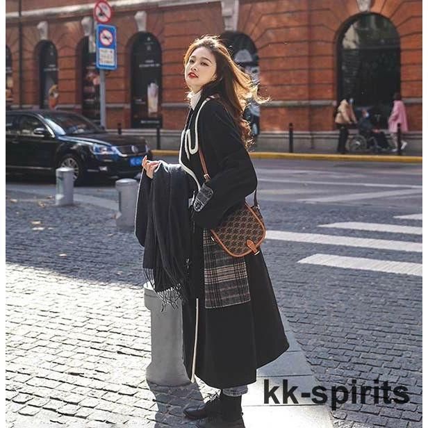 チェスターコート チェック柄 レディース ロングコート コクーンコート