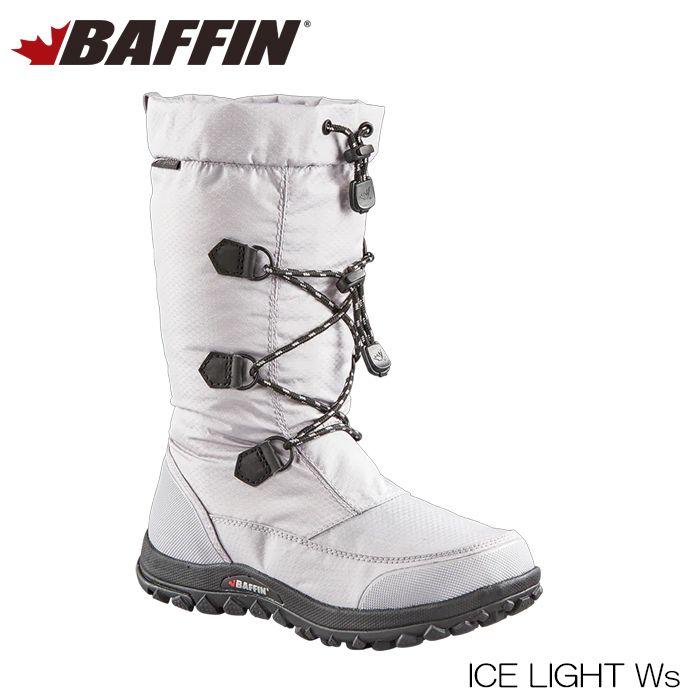 スノーブーツ 防寒ブーツ レディース BAFFIN バッフィン ICE LIGHT アイスライト Coastal Grey 日本正規品