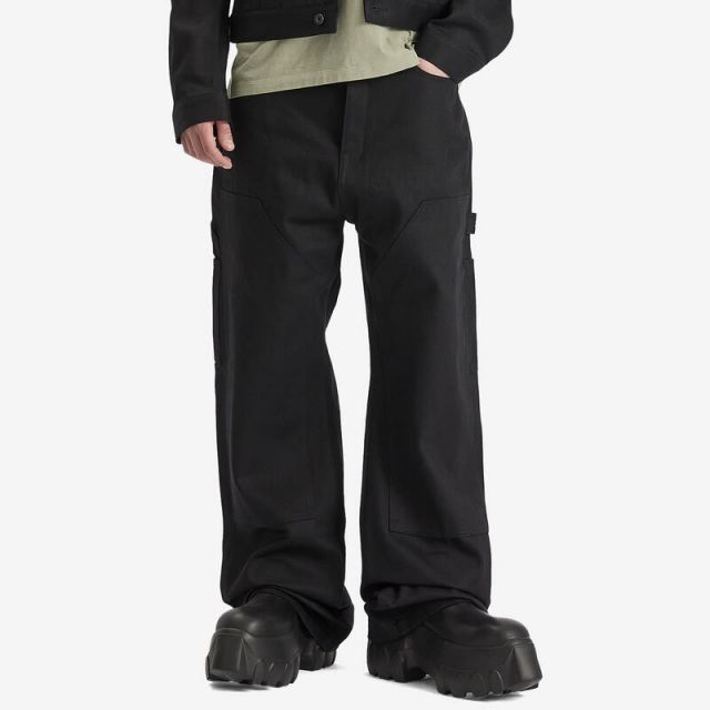 リックオウエンス　Rick owens ダメージ加工 ブラックデニムパンツ Rick Owens DRKSHDW / リック・オウエンス・ダークシャドウ