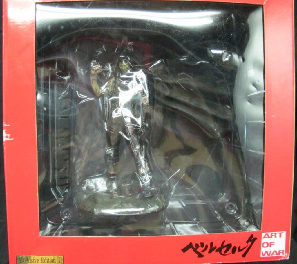 ART OF WAR ベルセルク 三浦建太郎 ガッツ 黒い剣士 Exclusive Edition1 限定版 血飛沫