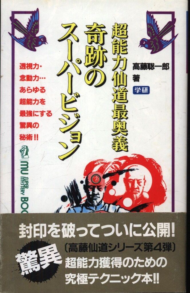 高藤聡一郎 超能力仙道最奥義奇跡のスーパービジョン