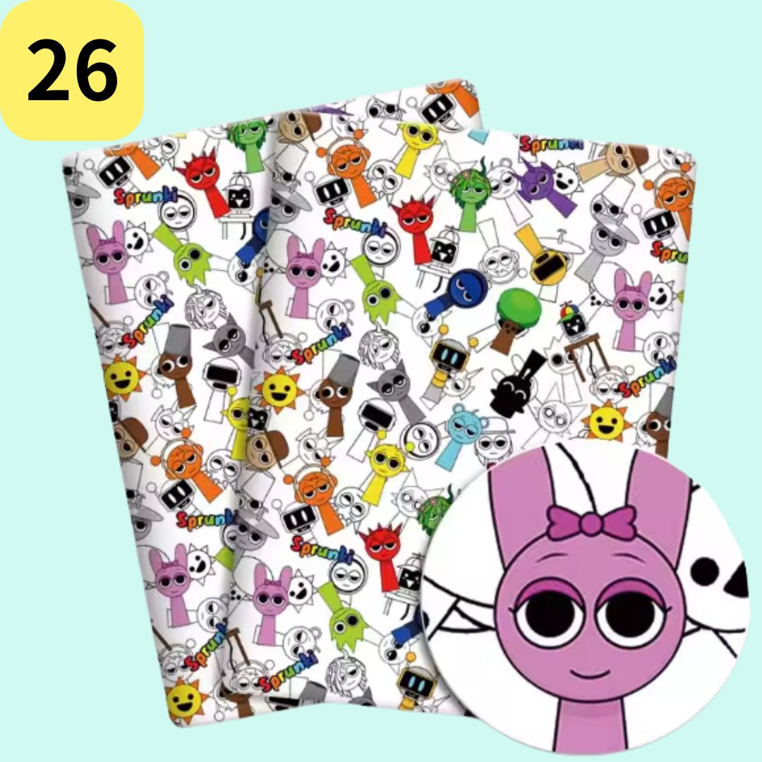 25-30 スプランキー 生地 布 ハンドメイド 手芸 はぎれ 男の子 ハギレ