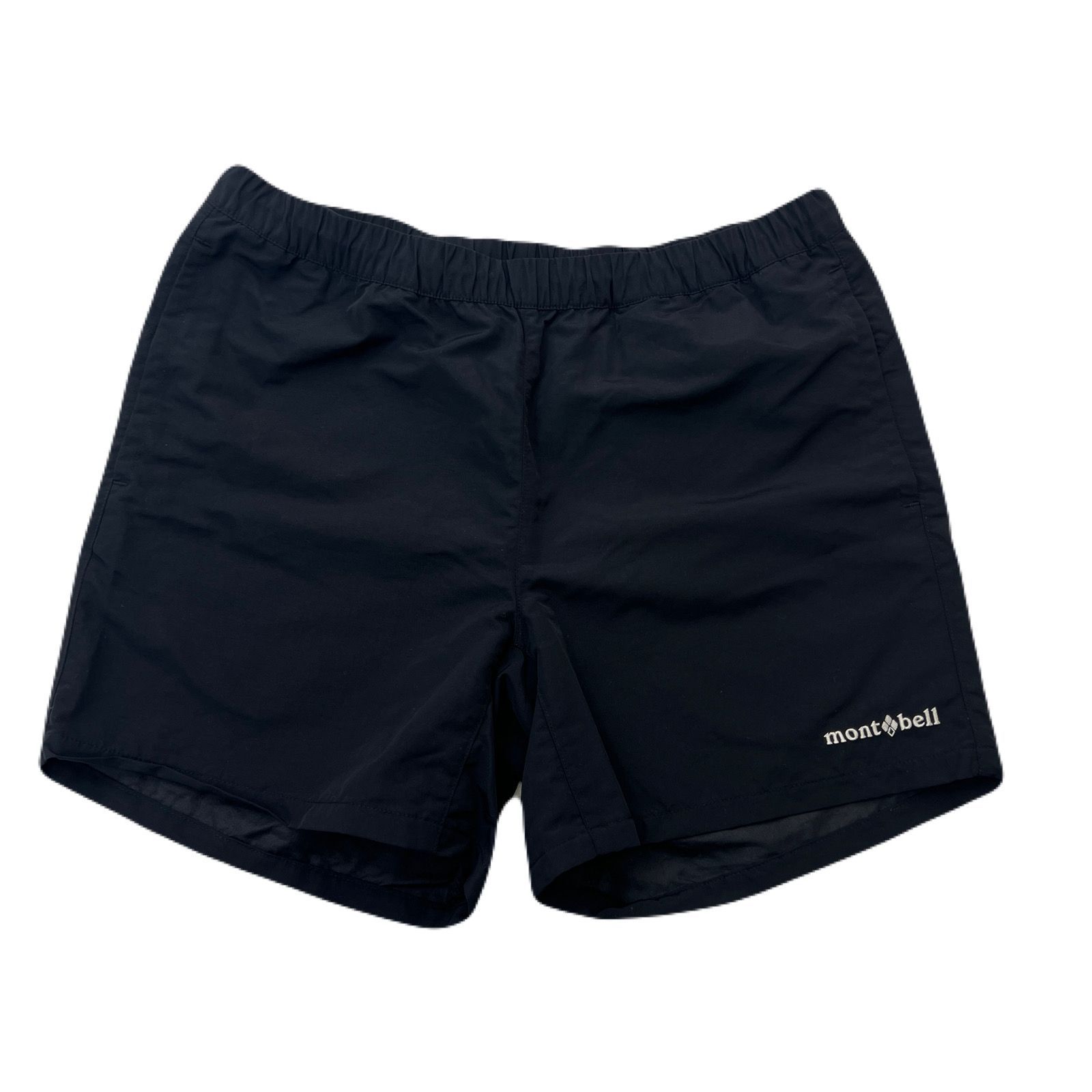 mont bell - 関取　モンベル　ロッシュパンツ　厚手　裏起毛　ブラック　メンズ　M 美品 モンベル ショートパンツ メンズ Mサイズ ブラック 黒 短パン