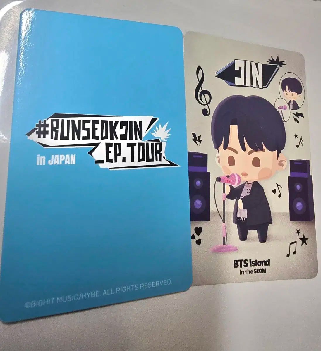 韓国　BTS　RUN SEOKJIN　ARMY ZONE　特典　ソクジン　トレカ BTS RUN SEOKJIN ジン JIN トレカ 特典 ARMY ZONE - メルカリ