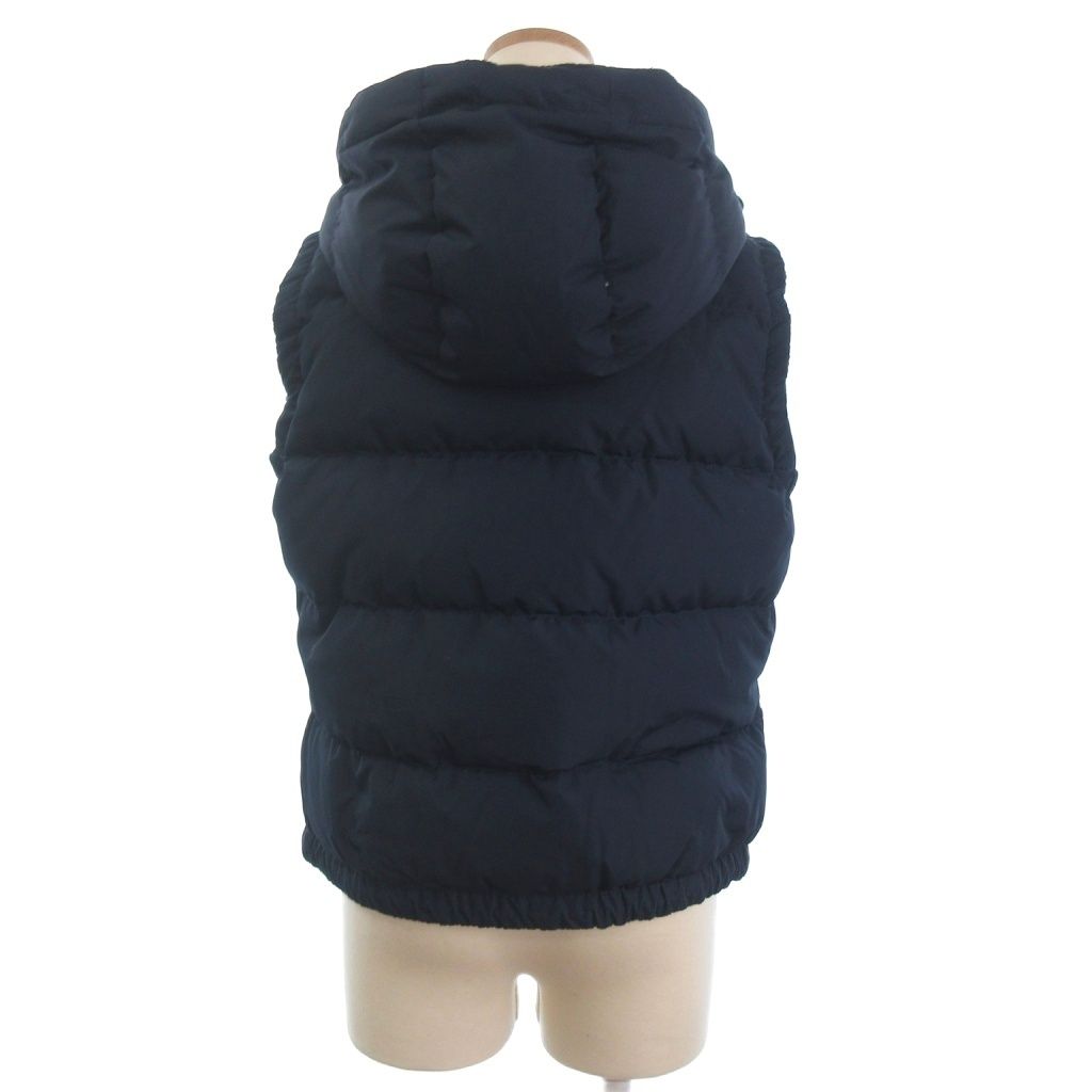 ダウンベスト ジップアップ