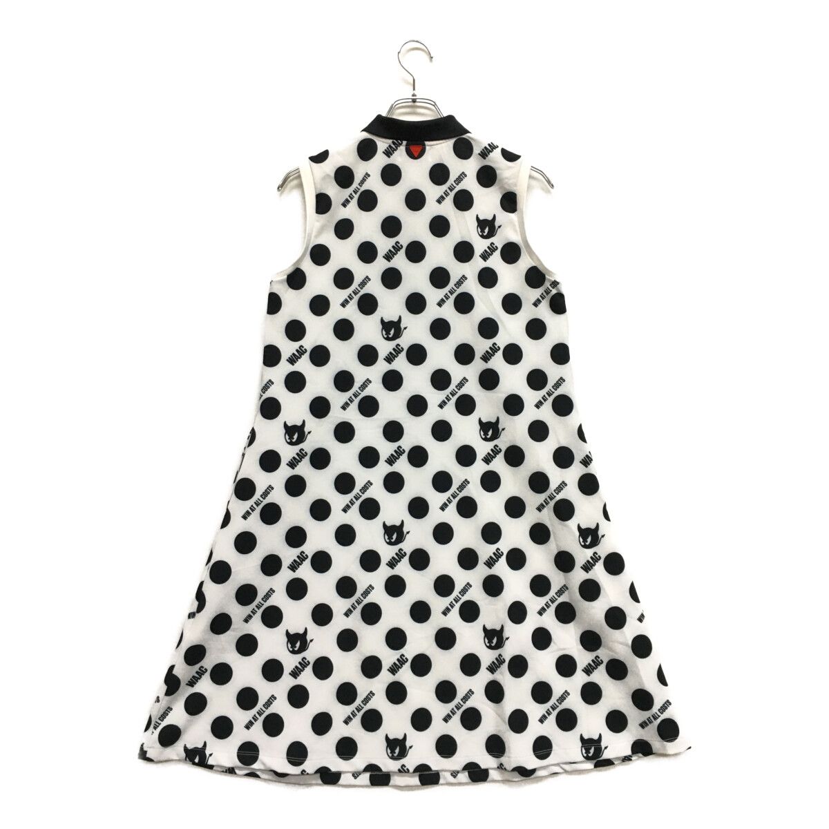 未使用品 レディース ワック WAAC ワンピース 3(L) 白×黒 ホワイト  