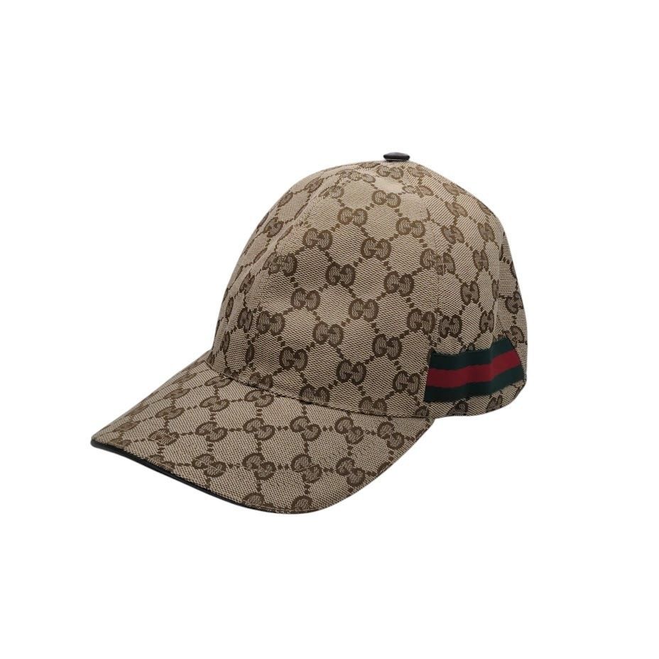 【美品】GUCCI グッチ ベースボールキャップ シェリーライン 総柄 S GUCCI グッチ ベースボールキャップ GGキャンバス シェリー