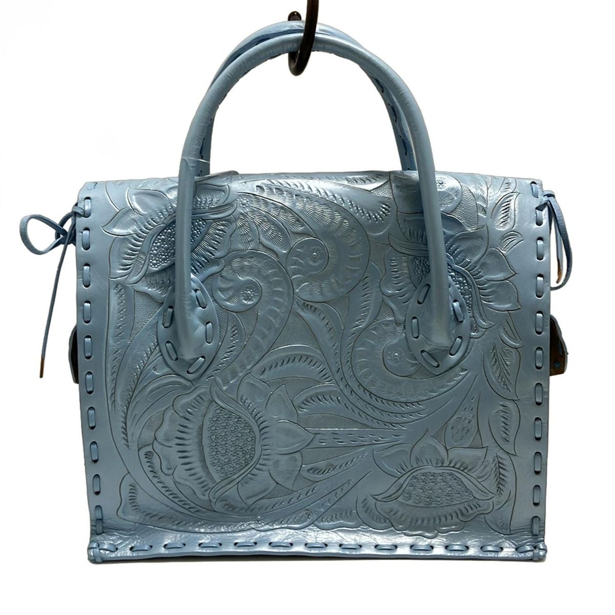 Carving Tribes ネイビー ハンドバッグ Carving Tribes（カービング トライブス） WOMEN GRACE