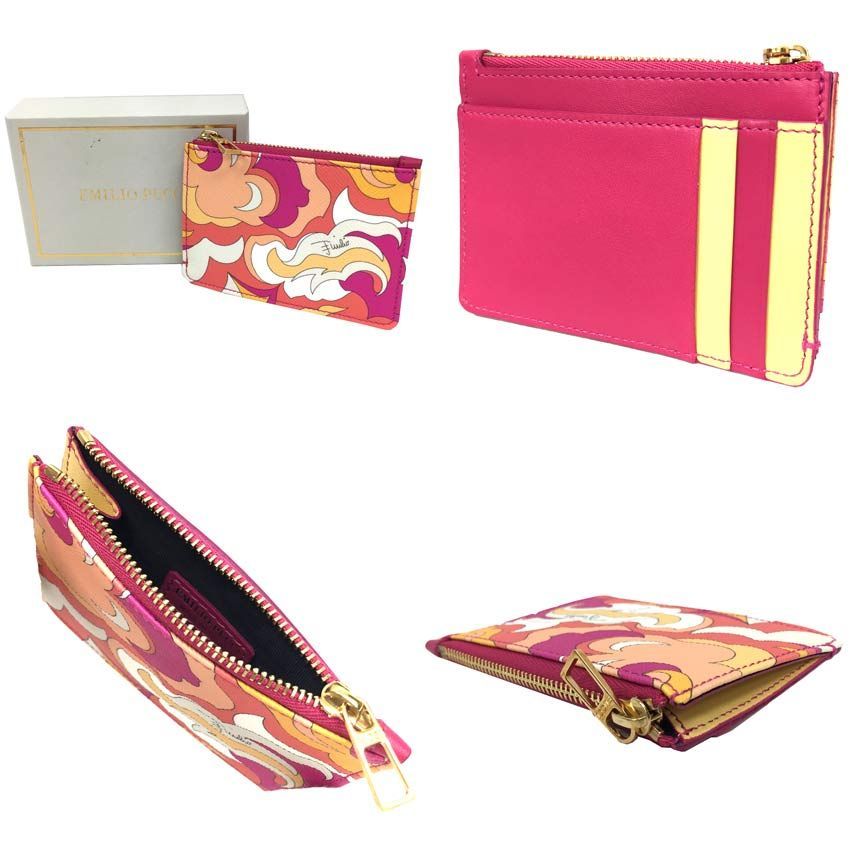 美品　EMILIO PUCCI　プッチ　コインケース　カードケース　aq7919