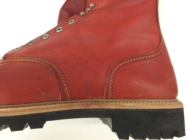 93年製 レッドウイングブーツ 半円犬タグ 27㎝ REDWING RW-877 半円犬タグ 96年製 - 赤い羽BLOG