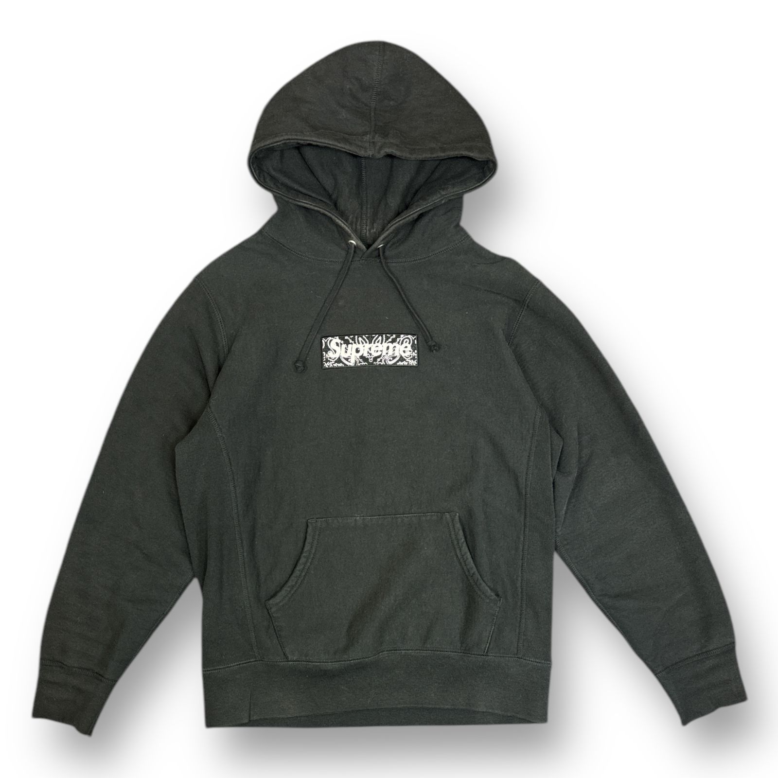 国内正規 Supreme 19AW Bandana Box Logo Hooded Sweatshirt バンダナ